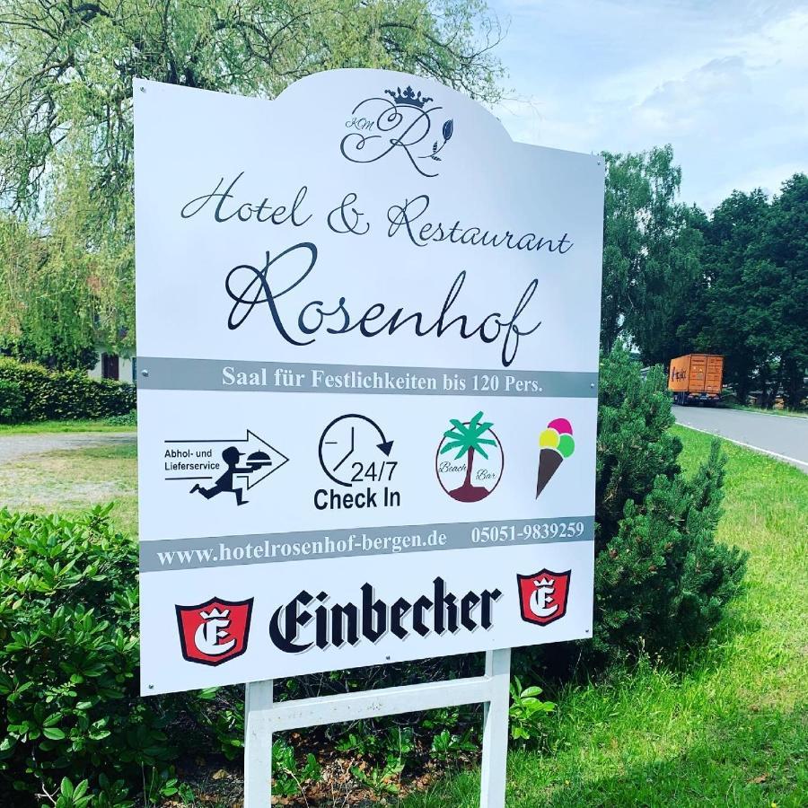 Hotel & Restaurant Rosenhof 伯根 外观 照片